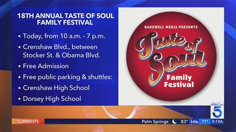 18th annual Taste of Soul festival attracts thousands to Leimert Park 